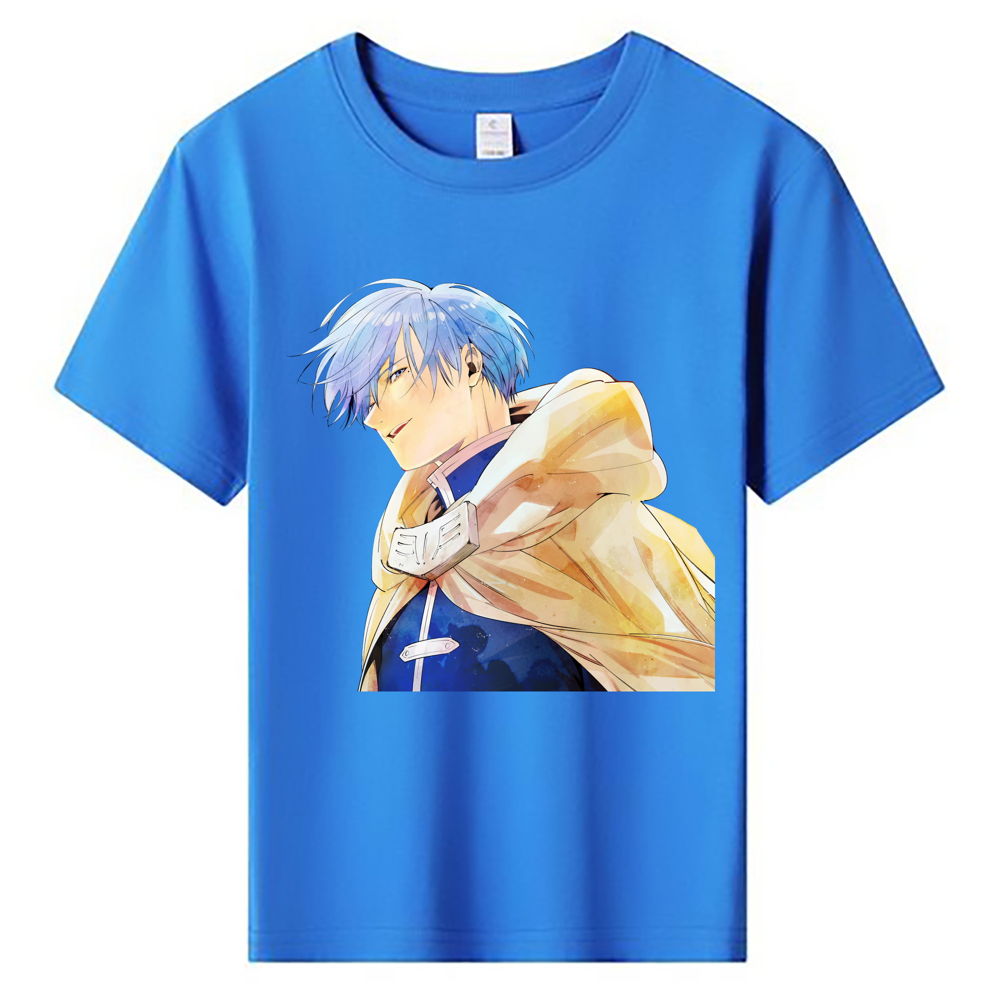 （画像用） 葬送のフリーレン Frieren 綿100％キッズTシャツ（フロントプリント）